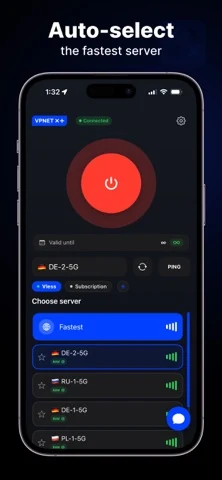 VPNET iPhone 官方界面预览 3