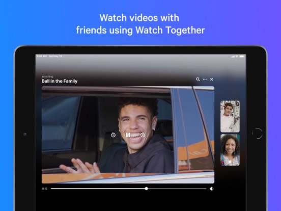 Messenger · 官方 App Store 截图(iPad 版)