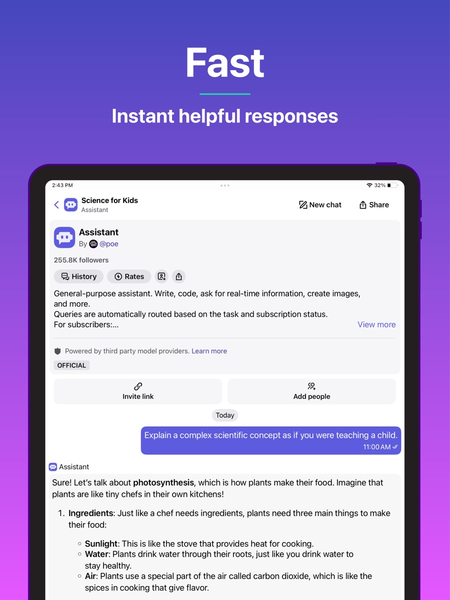 Poe · 官方 App Store 截图(iPad 版)