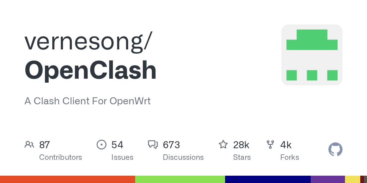 OpenClash · 官方项目仓库介绍卡片