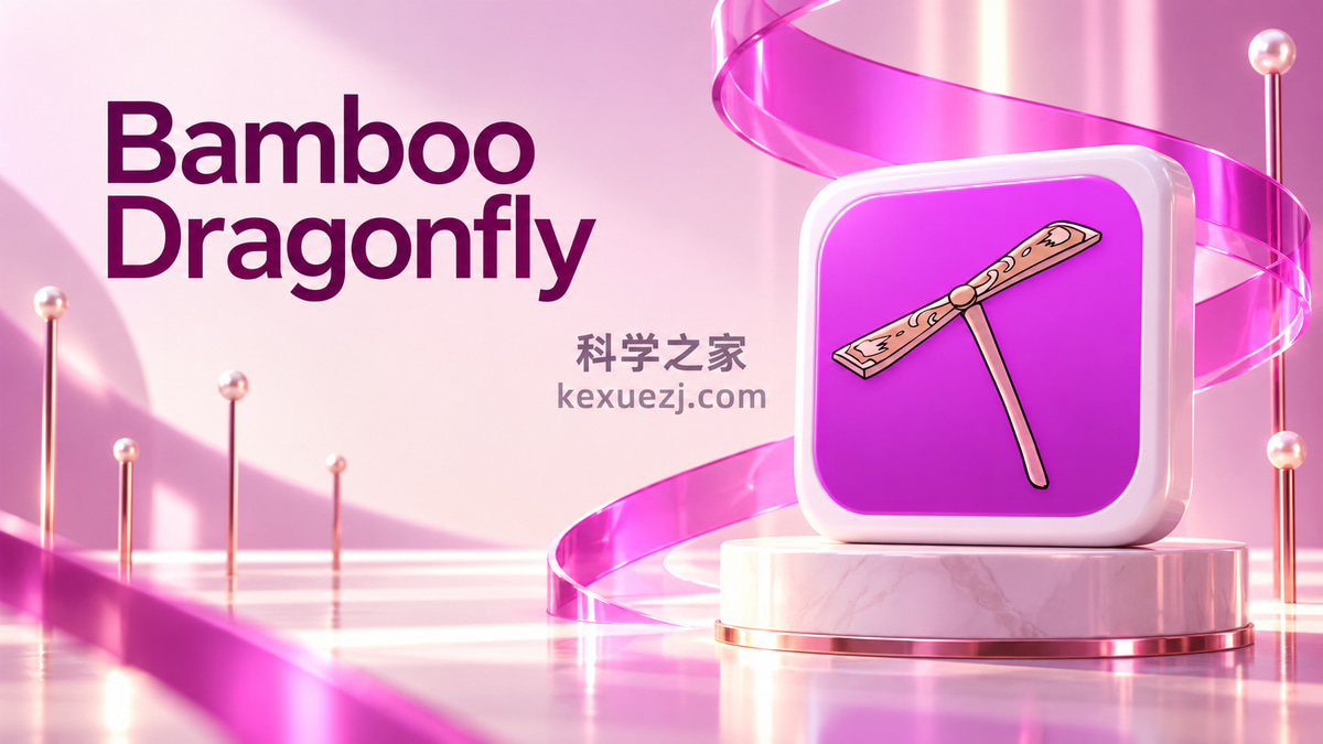 Bamboo Dragonfly|科学之家 kexuezj.com